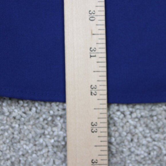 Construct Shirt Mens XL, 17-17 1/2, 34/35 Blue Slim Fit 4 Way Stretch Flip Cuff - Picture 12 of 13